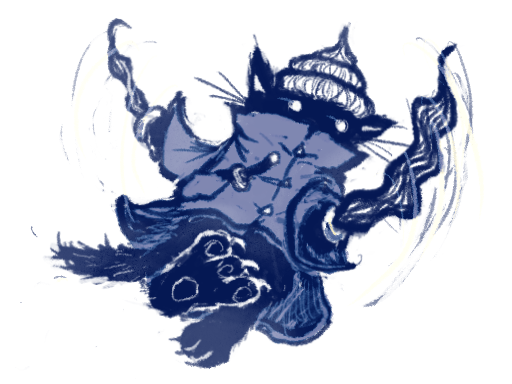 うんちねこ魔剣士
